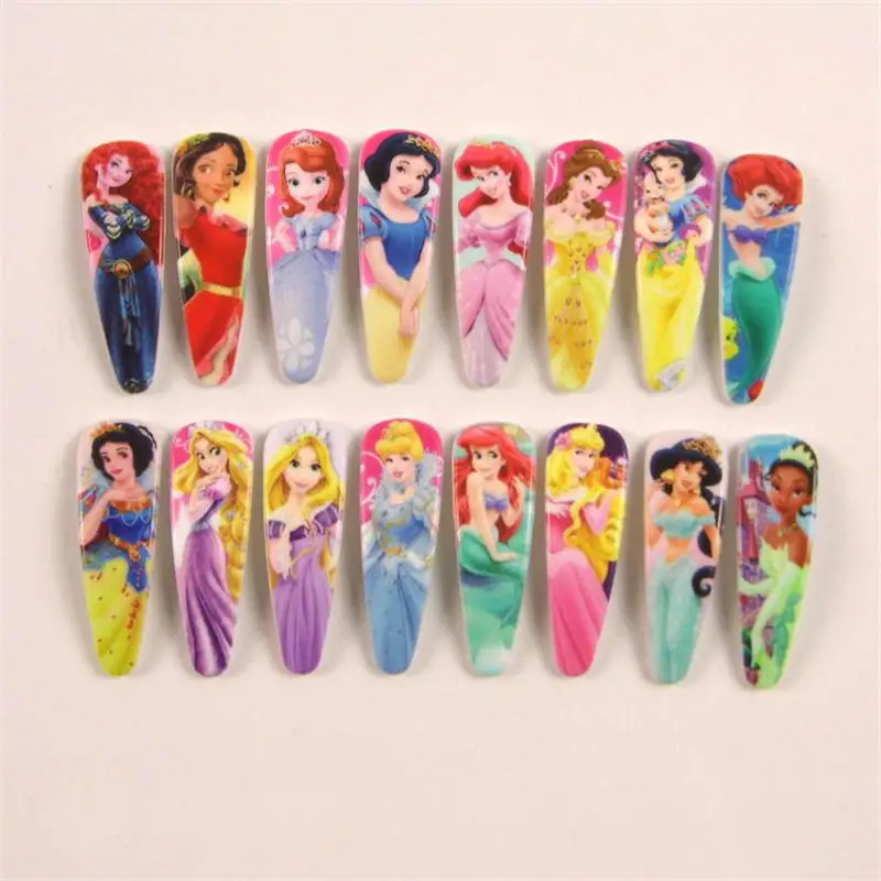 16 шт./лот аксессуары для детской куклы Disney Белоснежка заколка волос головной убор