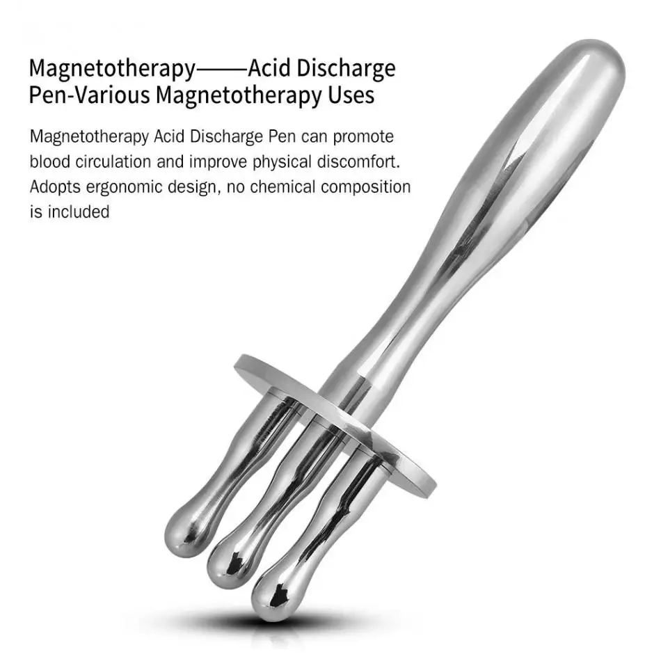 Магнетотерапия кислотная разрядная ручка Меридиан точка магнитный массажер лечебный стержень Лимфатическая кислота дренажная ручка для магнитотерапии вилка