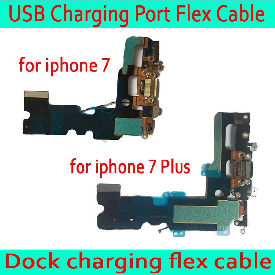 

Replacement Charging Flex Cable For iPhone 7g 7plus USB Charger Port Dock Plug Connector Flex part dock charging flex cable