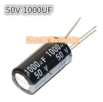 

10pcs 1000UF 50V 13*25mm Electrolytic Capacitor 50V 1000UF Aluminum Electrolytic Capacitor 13X25mm