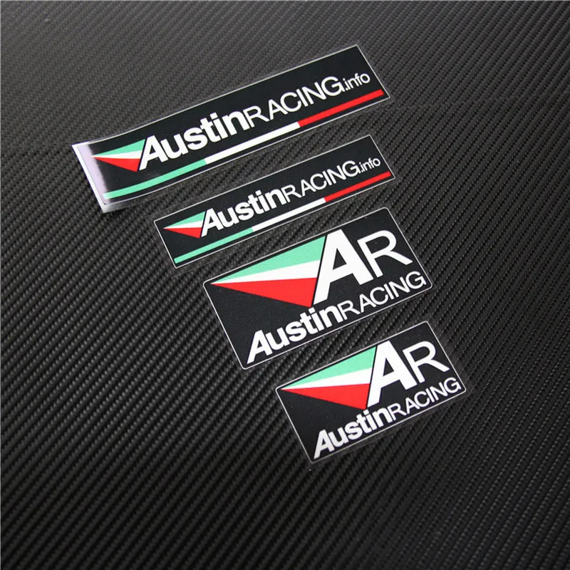 

Austin Racing Exhaust Pipe Locomotive Motorcycle Modification Sticker Personalized Waterproof Reflective Decal