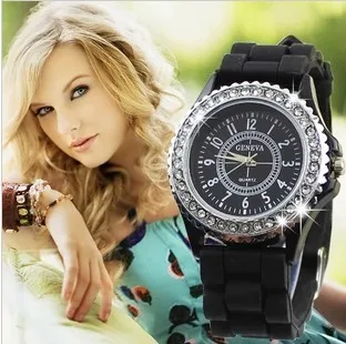 NEW Luxury Brand Silicone Quartz Watch Women Ladies Fashion Wrist Watch Bracelet Wristwatches Clock female relogio feminino 8A35 NEW Luxury Brand Silicone Quartz Watch Women Ladies Fashion Wrist Watch Bracelet Wristwatches Clock female relogio feminino 8A35