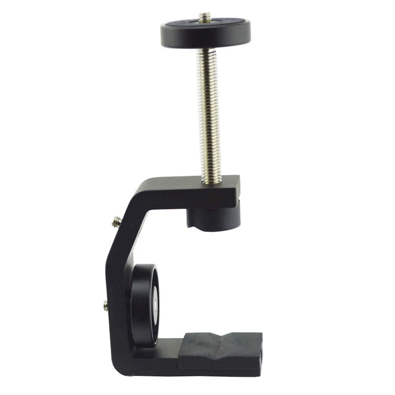  Multifunctional Aluminum Clip UNC1/4 Inch Screw Universal C Stand Clamp For Camera Tripod Flash Hol