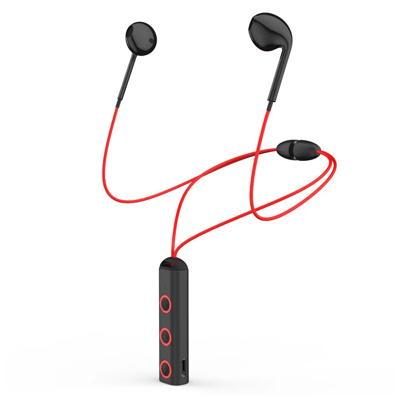 S06 шейные Bluetooth-наушники Беспроводные наушники для Xiaomi iPhone Спортивные