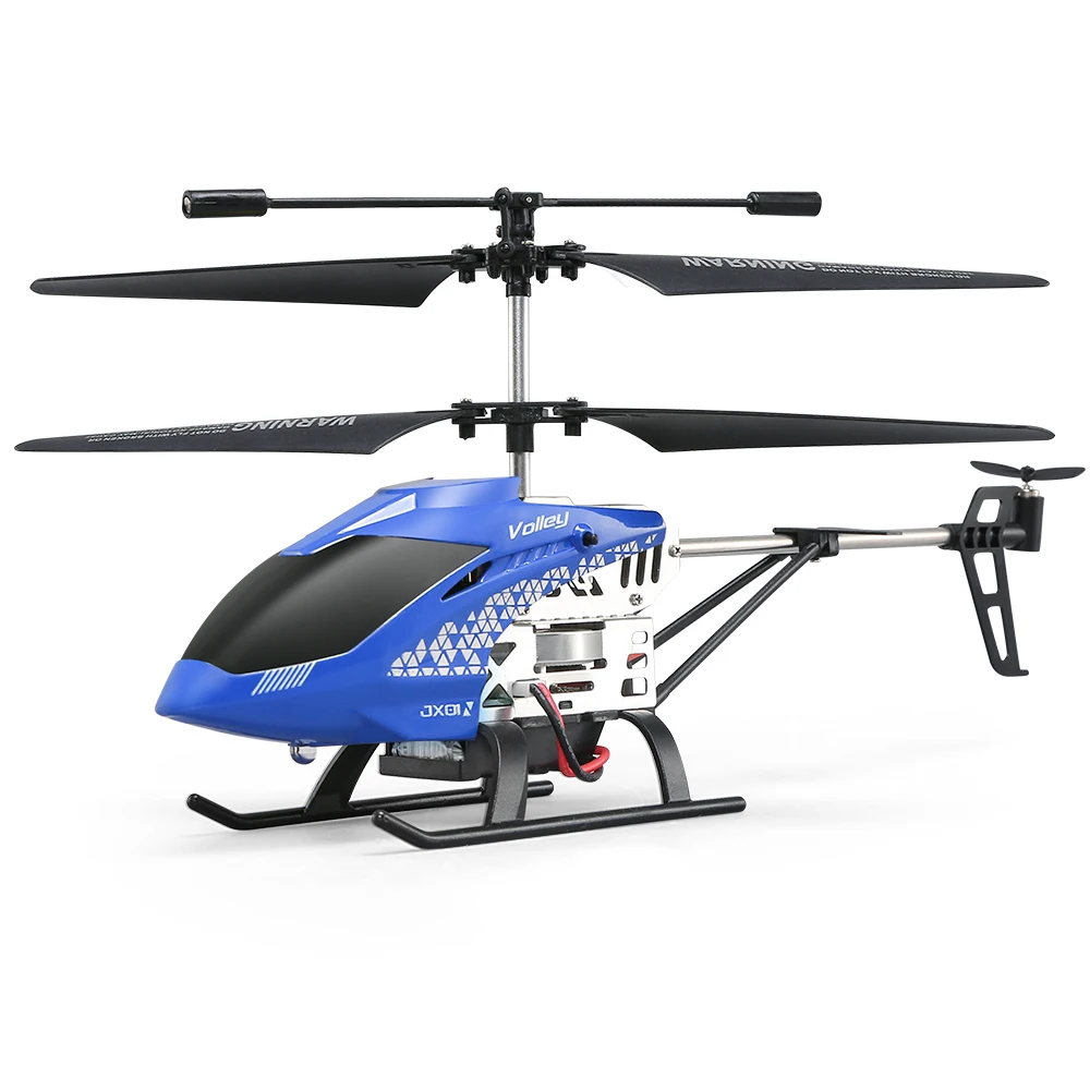 

INKPOT JX01 RC Helicopter 3CH Remote Control Toys Altitude Hold Drone with LED Light Crash Resistant Quadcopter for Kids Gift