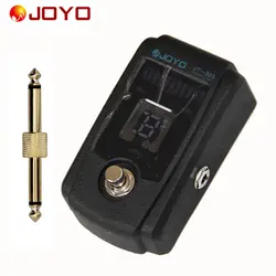 JOYO JT-305 бас Гитары педаль эффектов тюнер с Истинной Bypass Дизайн и 1 шт. разъем педали/Аксессуары для гитары