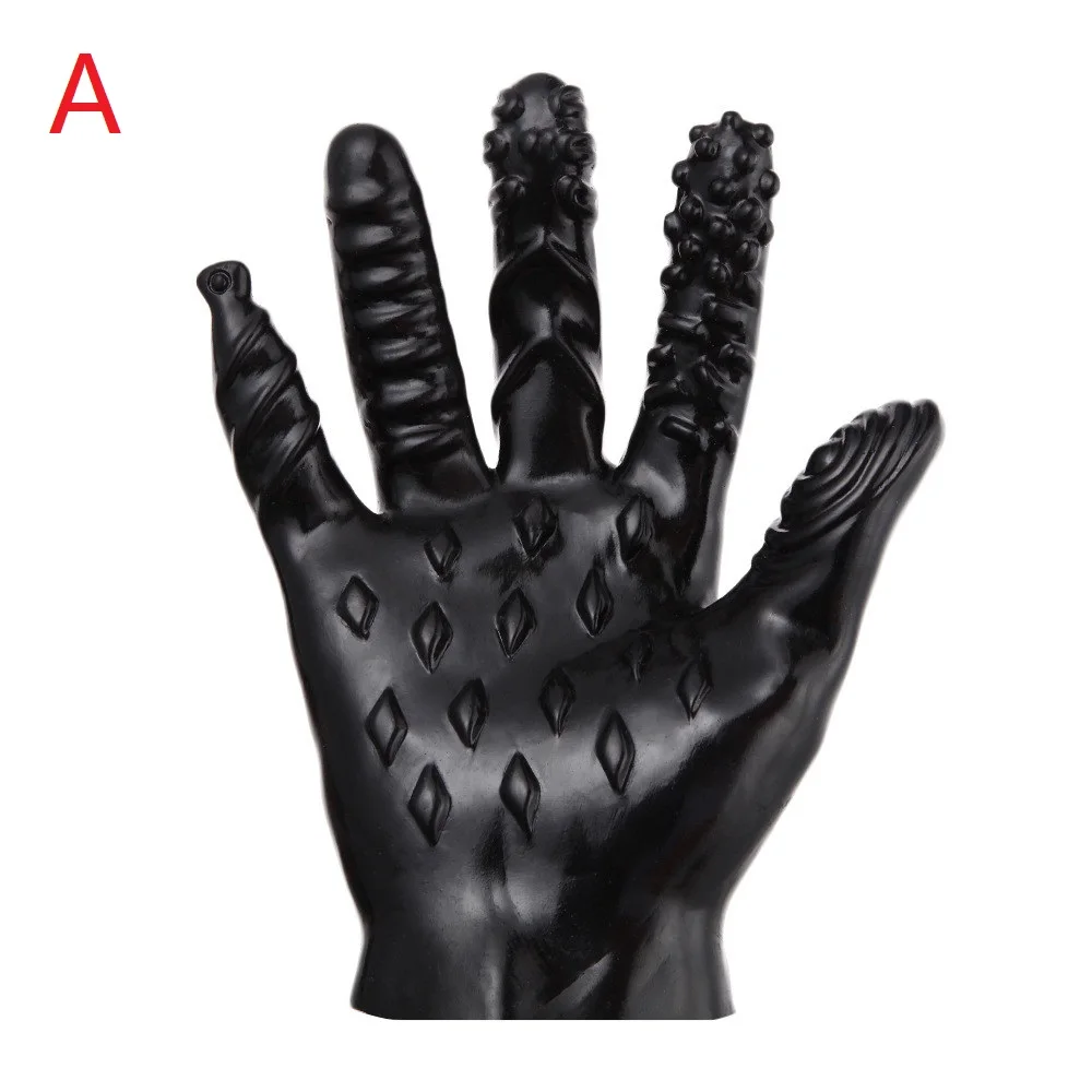 Massage Sex Toys Gloves o70913-in Gags & Muzzles from Beauty & Health ...