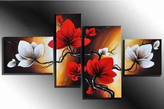 

DIY 5D diamond embroidery flowers multi collages cross stitch diamond painting for home decor wedding gifts 4pcs needlework