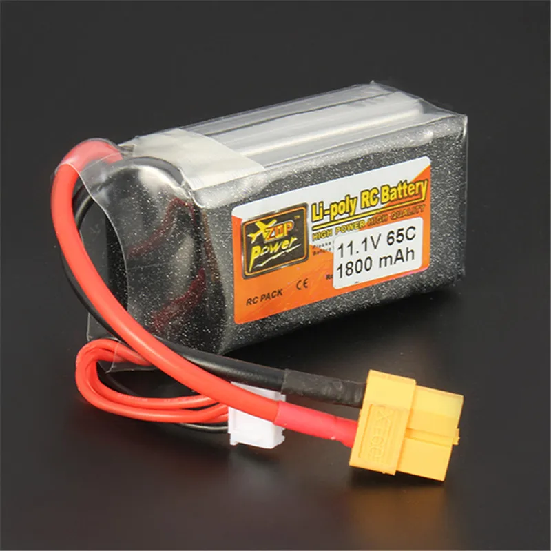 In Stock Rechargeable Lipo font b Battery b font ZOP Power 11 1V 1800mAh 65C 3S