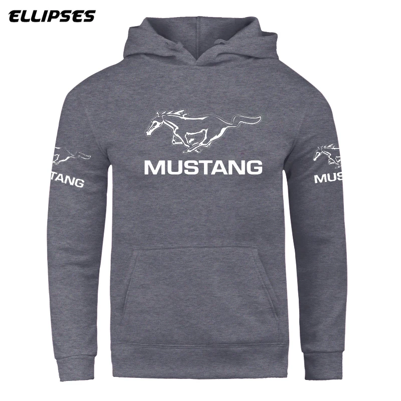 Новая модная спортивная одежда с логотипом Ford Mustang толстовки для мужчин и женщин