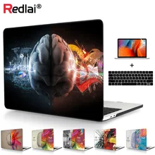 Для Macbook Pro 13 15 чехол A1989 A1990 Сенсорная панель левый и правый Жесткий Чехол для Mac book Air Pro retina 1" A1932