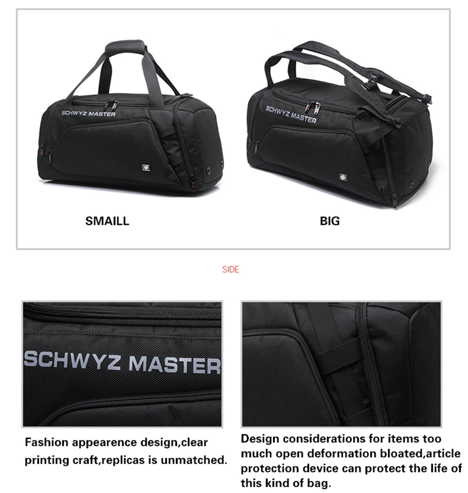 Брендовые швейцарские дорожные сумки мужские и женские сумки большой емкости модная сумка для багажа короткая дистанция путешествия