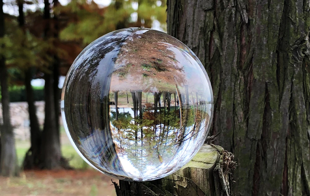 Искусственный хрустальный шар K9, прозрачный стеклянный шар, индивидуальные украшения, счастливый декоративный шар, украшение для гостиной
