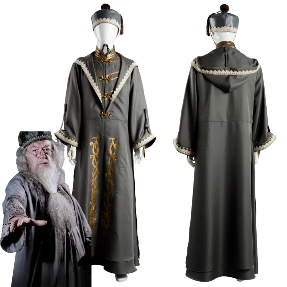 

Albus Dumbledore Cosplay Costume Adult Men Halloween Carnival Costumes Custom Made