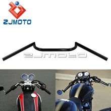 7/" КАФЕ Racer Clubman руль для Honda Yamaha Suzuki Triumph ACE Bobber Chopper Мотоцикл 4" Rise руль