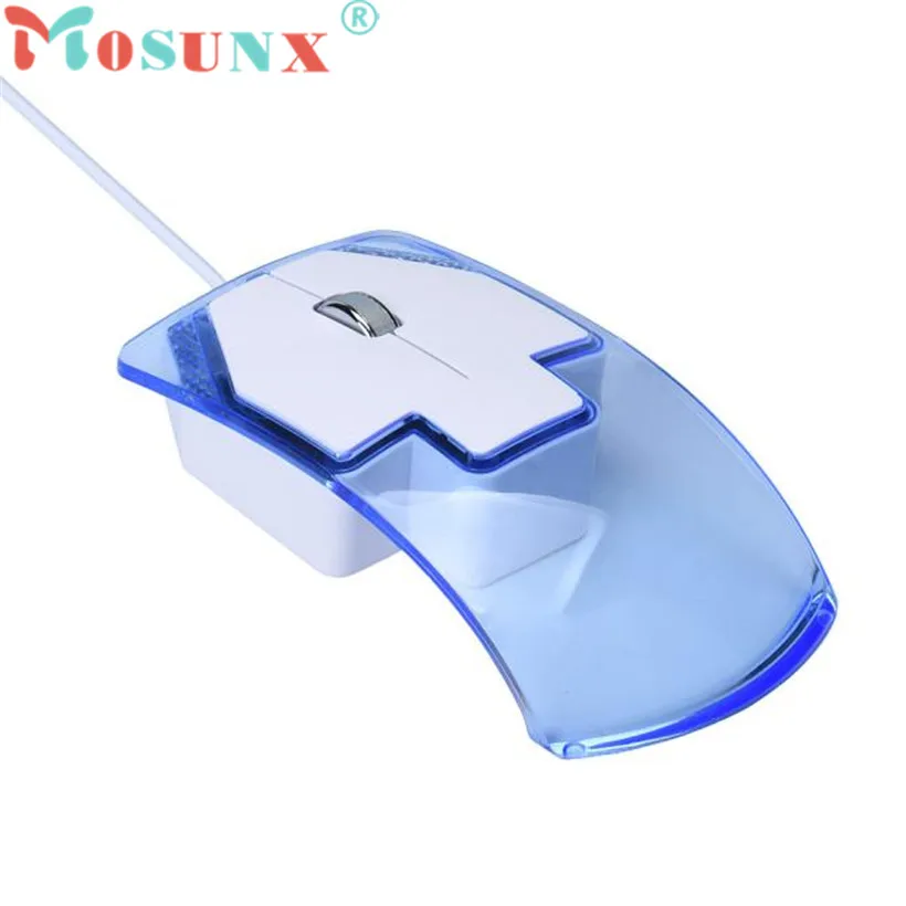 Mosunx Advanced, 1600 dpi, Оптическая USB, светодиодный, Проводная игровая мышь, Мыши для ПК, ноутбука, компьютера, синий,, лидер продаж, 1 шт