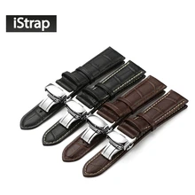 12 14mm 15mm 16mm 18mm 19mm 20mm 21mm 22mm 24mm Doux Grain Alligator En Cuir véritable Montre de Courroie De Bande Bracelet en Veau pour Tissot