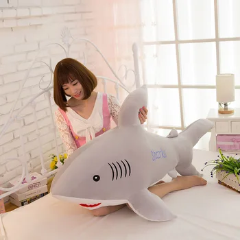

High Quality Shark Plush Toy Stuffed Pillow Doll Birthday Gift Kids Toy Baby Toy Nice Brinquedos for Children animal toy