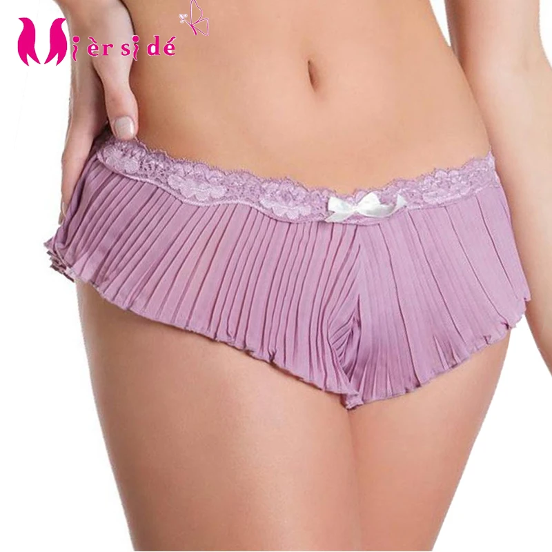 

Mierside 21781 NK14016 free shipping women sexy lingerie plus size xxl/xxxl/xxxxl/xxxxxl/5xl panties plus size ruffle panties