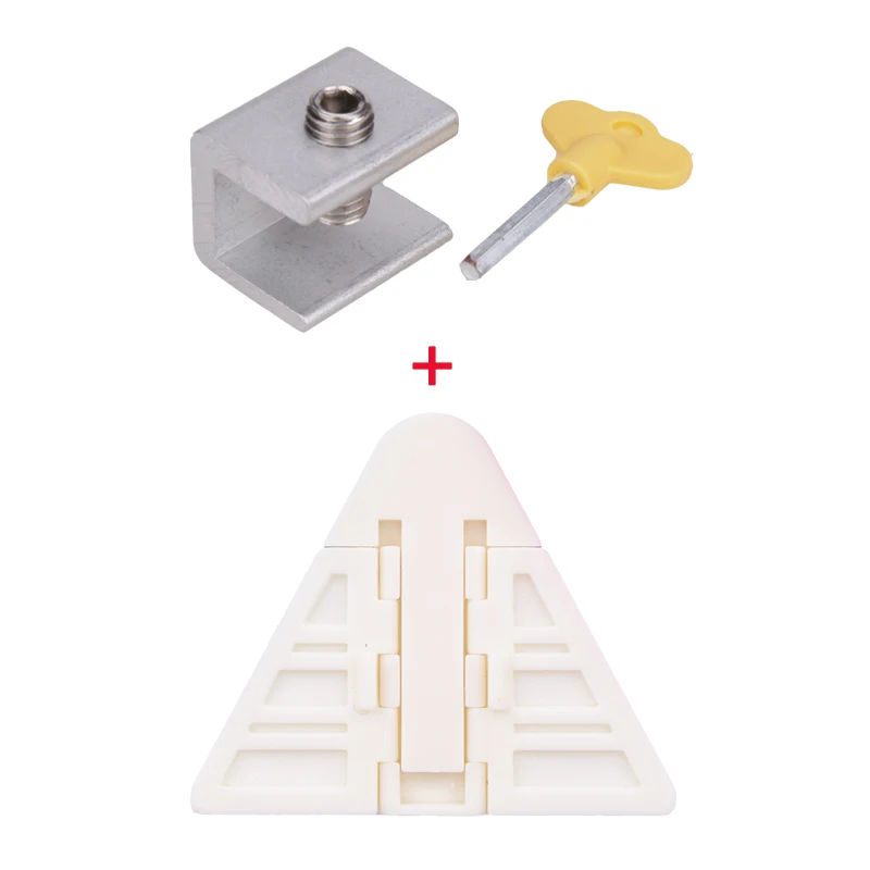 Детская безопасность замок на окно Защита для детей Замки и ремни шкаф анти-зажимные крылья Детская безопасность замок Детская безопасность - Цвет: zuhe