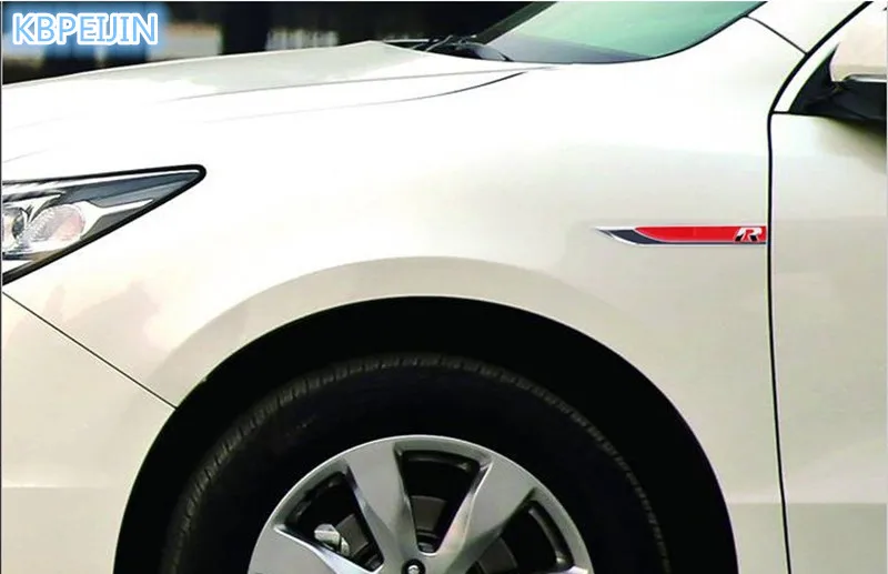 2pcs Car Styling Metal R Fender Badge Stickers For Porsche 2pcs Car Styling Metal R Fender Badge Stickers For Porsche Cayenne Macan Key 911 Panamera Boxster 997 996 Cayenn Accessories In From