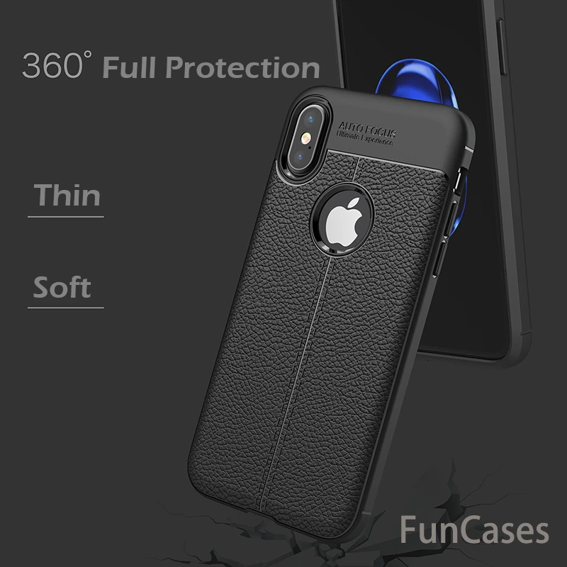 Телефонные чехлы для iPhone X Case 5 8 дюймов новый роскошный Ультратонкий Мягкий ТПУ