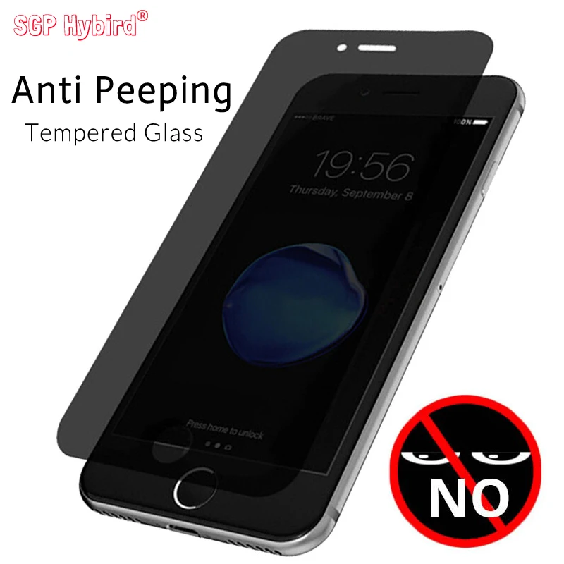

Privacy Protection Film Tempered Glass For iPhone X 10 6 6s 7 8 Plus 8plus Screen Protector For iPhonex Glass For iphone8 case