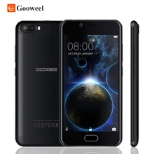 Doogee стрелять 2 смартфон 5.0 “hd android 7.0 mt6580 quad core dual задняя 5mp + 5mp + 5-мп камерой 3000 мАч отпечатков пальцев мобильный телефон