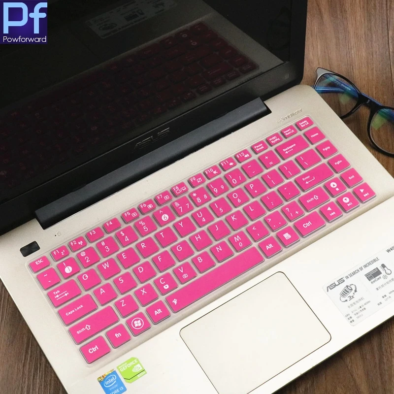 14 inch laptop keyboard cover protector skin For Asus x453sa K455L