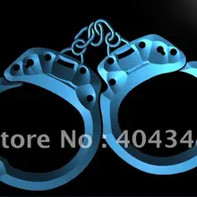 LK089-наручники металлический полицейский светодиодный неоновый светильник знак