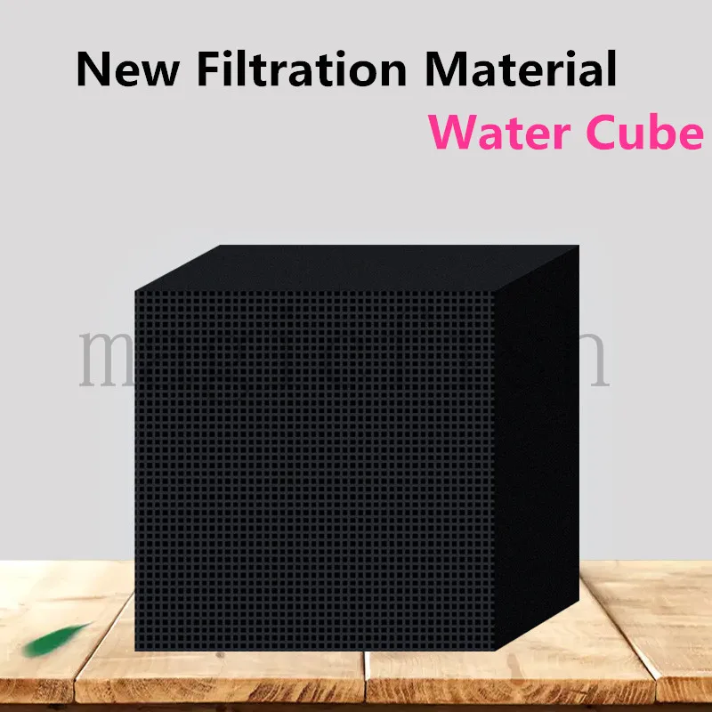 

Aquarium filter Water Cube New Filtration Material Rapid water purification ,Contains activated carbon, adsorption impurities
