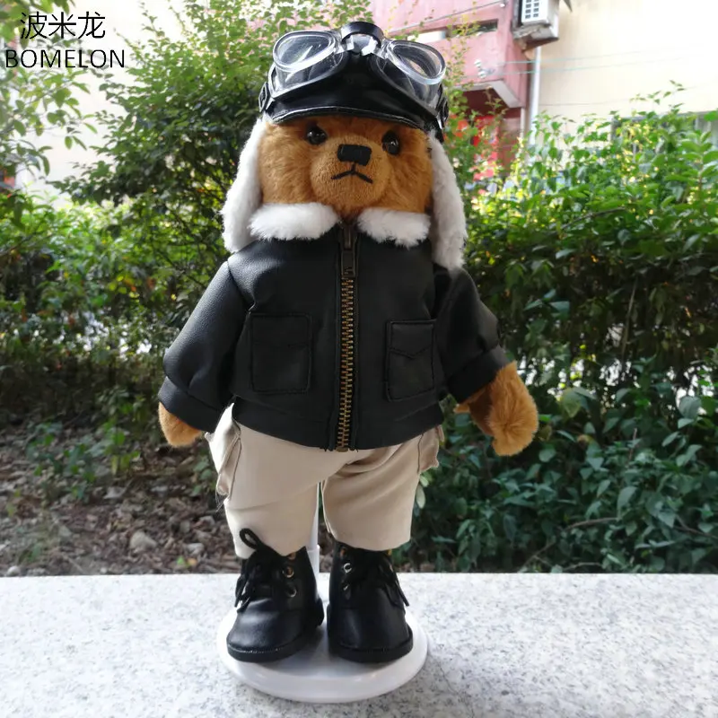 Bears Vietnam Army Solider Dressed Soft Plush Teddy Bear Toy 12"/30cm