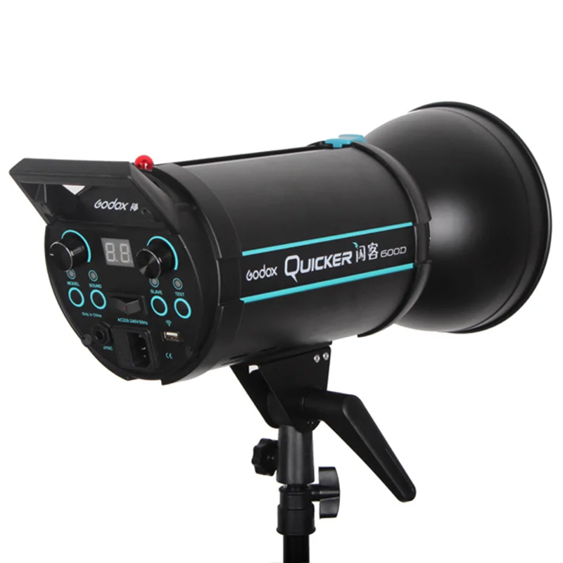 US $372.22 Top Quality GODOX Quicker 600D Pro Photography 600Ws HighSpeed Flash Studio Strobe Light