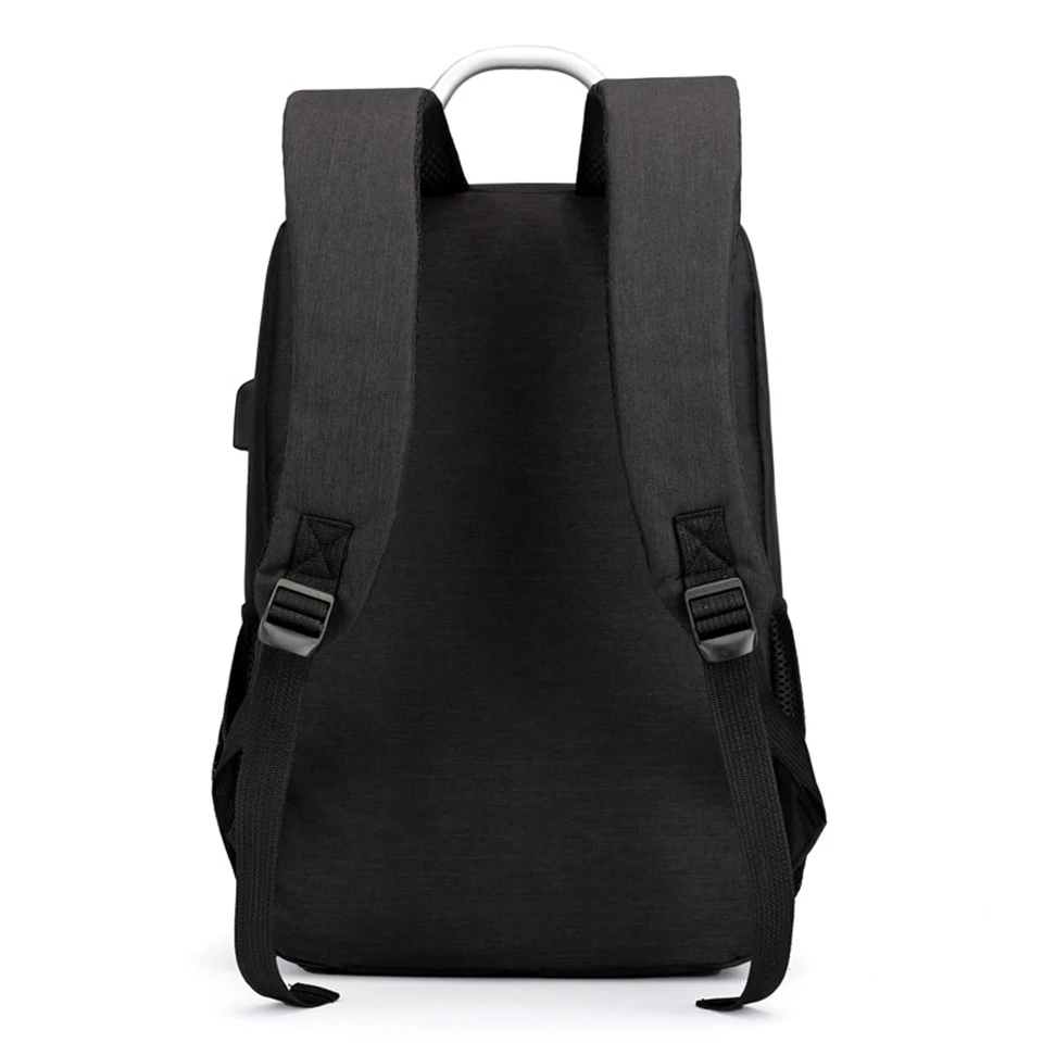 كمبيوتر محمول على ظهره 15.6 الرجال النساء الظهر الذكور الإناث طالب دفتر العودة حزمة Mochila USB شحن Bagpack سفر الأعمال حقيبة