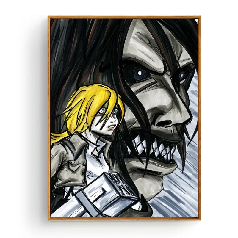 ATTACK-ON-TITAN-anime-Art-Canvas-Poster-Home-Decor-12x18-24x36inch (2)
