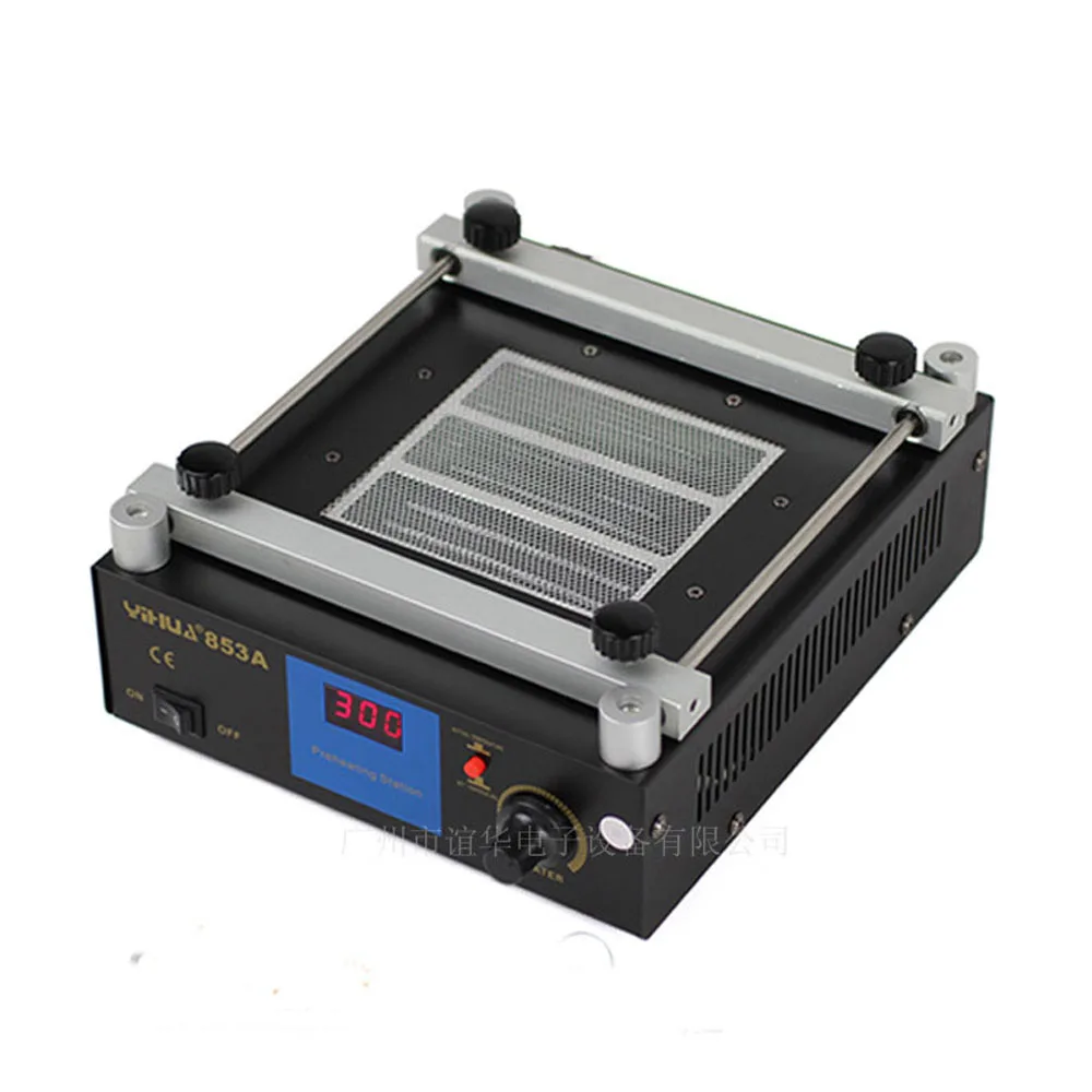 Паяльная станция 3 функции в 1 650 Вт SMD Тепловая пушка + паяльники 75