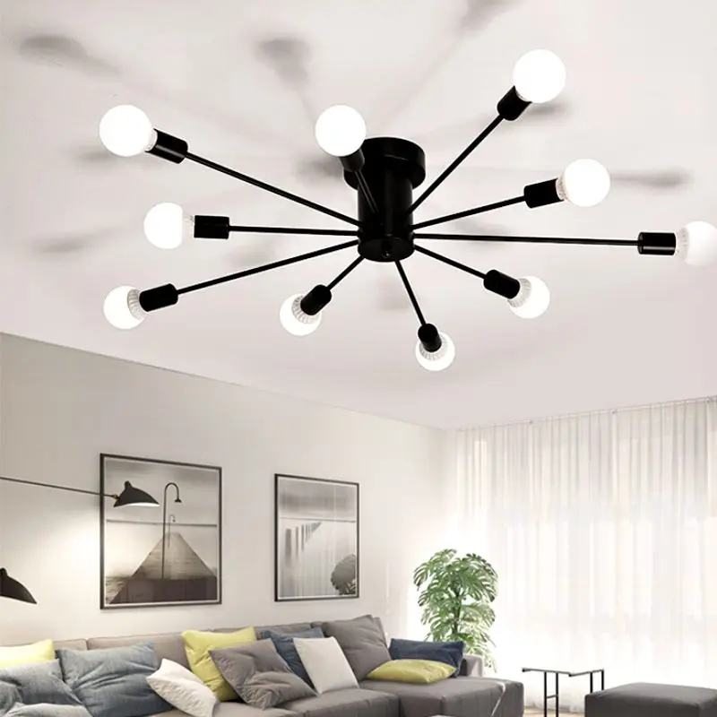 industrial living room ceiling lights