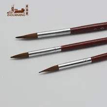 3 шт./компл. Краски ing краски кисти кисть для масляной Краски с конским волосом, гуашь воды Цвет Краски ing кисти акриловые краски рисования художественные для поставки канцелярских принадлежностей