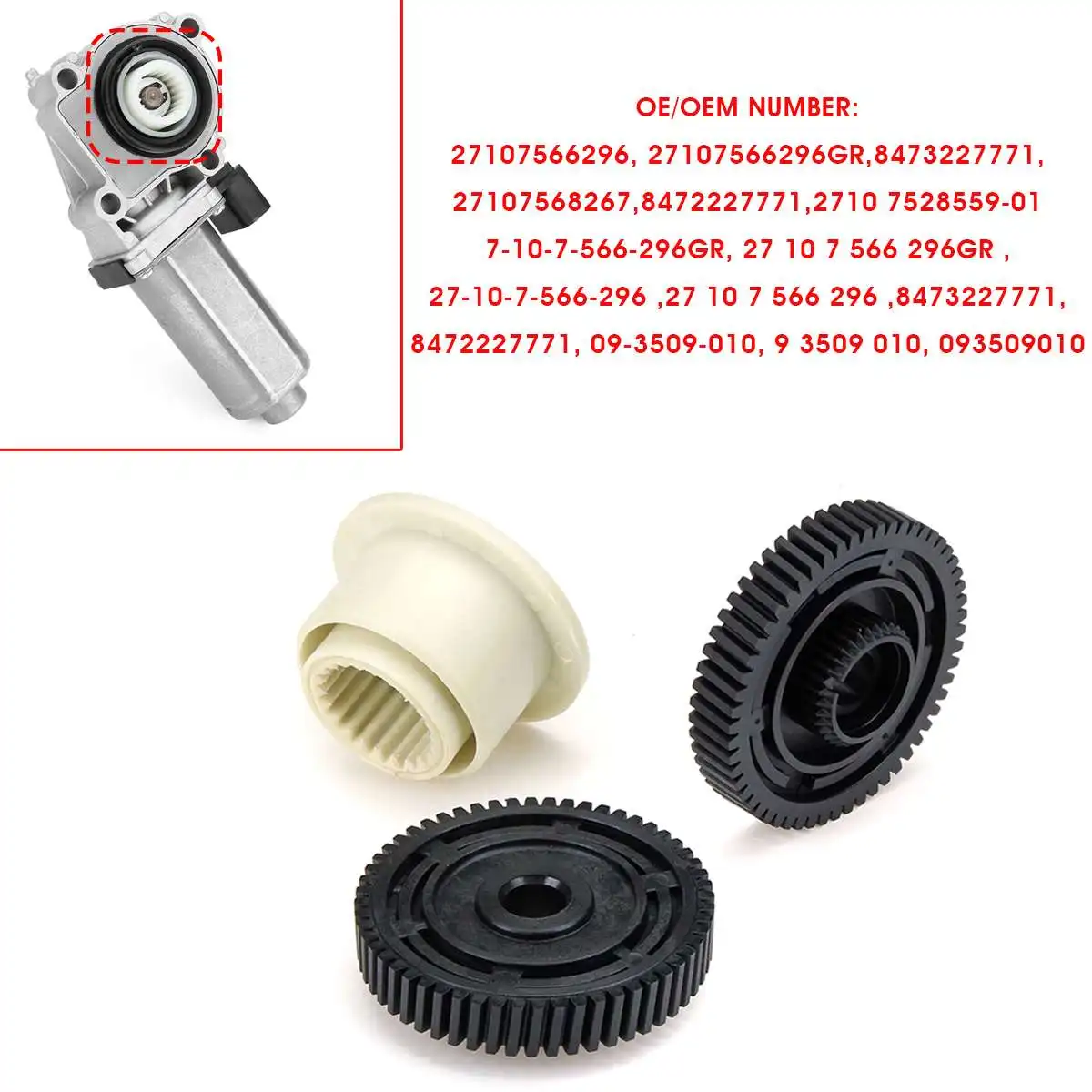 Caixa de Engrenagens do Carro Caixa de Transferência Reparação do Motor 27107566296 para Bmw Servo Atuador x6 E83 E53 E70 E71 2003-2010 3cs x3 x5 4 de transferência servo atuador reparação do motor