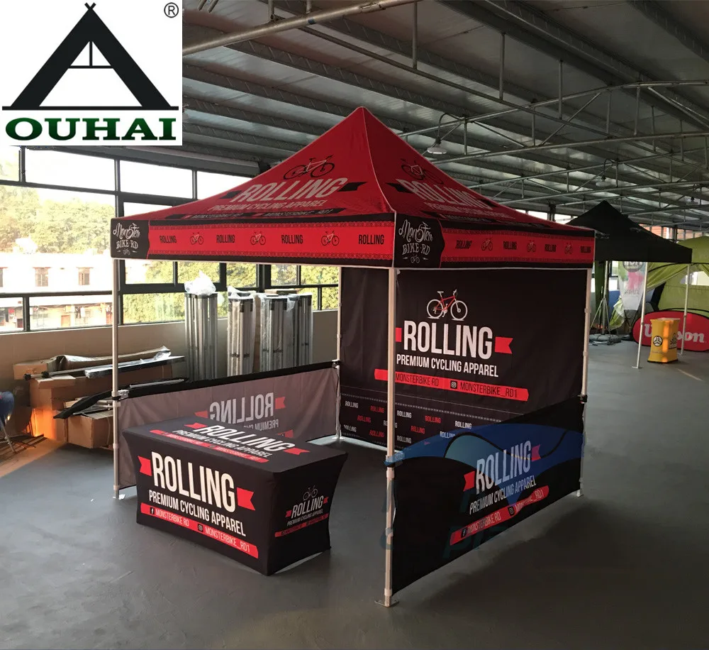 

Free Shipment 3X3M Pop Up Tent, Folding Gazeb, Event Marquee with 40X40X2.0MM Hexagonal Aluminum Frame And 6FT Table Cloth