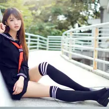 3 шт., один комплект, японская школьная Матросская форма, модный школьный класс, матрос, школьная форма для косплея, костюм для девочек