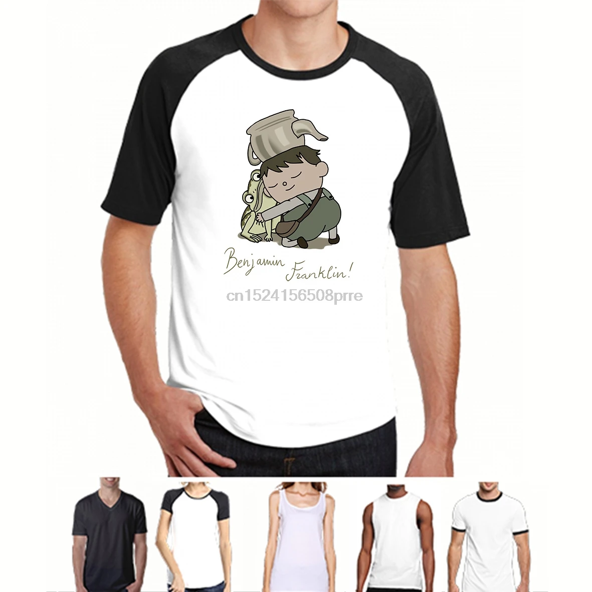 

100% Cotton O-neck Custom Printed Tshirt Men T shirt Greg finds his Frog - Over The Garden Wall Women T-Shirt