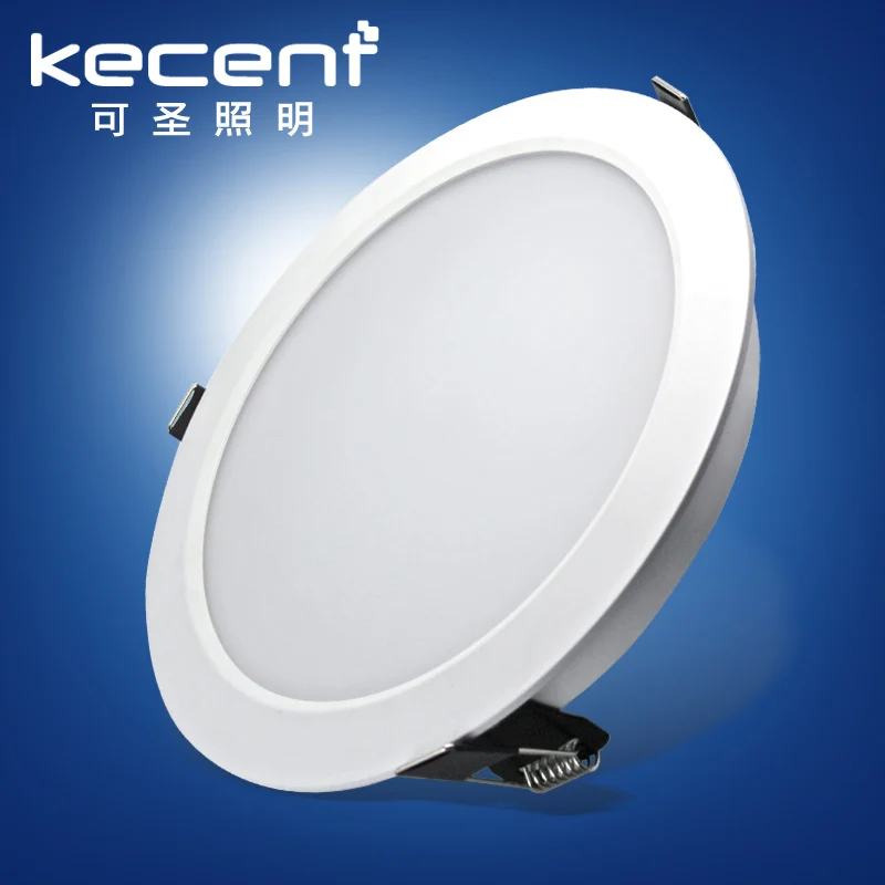 Long Lifespan led smd aluminum 5730 led downlight 18w,Eltroplate white, high power led recessed