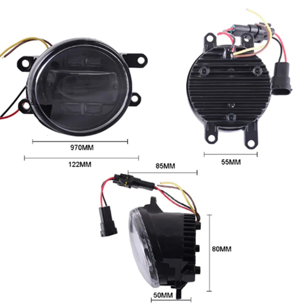 Замена для Toyota Camry/RAV4/xA/Highlander/Yaris/Corolla водительский автомобильный противотуманный светильник Светодиодный Противотуманные фары