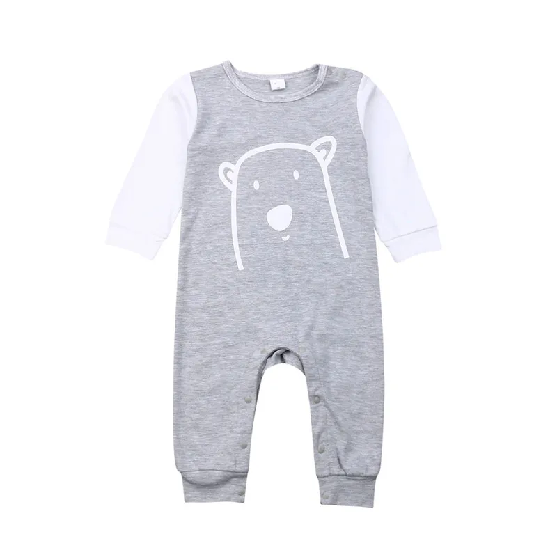 

2019 Hot Sale Newborn Infant Baby Boy Girl Cartoon Animal Cotton Romper Jumpsuit Clothes Dropshipping Baby Clothes