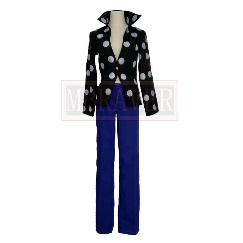 One Piece Cosplay Killer White Polka Dot Uniform Cosplay Costume Custom Made Any Size One Piece Cosplay Cosplay Costumeuniform Cosplay Aliexpress