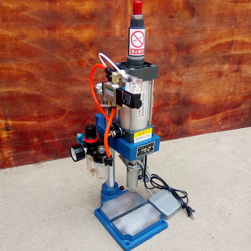 

Pneumatic press machine small desktop 50 type punch machine press 200KG