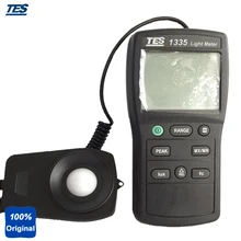 TES-1335 Digital Light тестер Освещенность метр Измерение уровнях, начиная от 0 до 400,000 лк, от 0 до 40, 000 FC