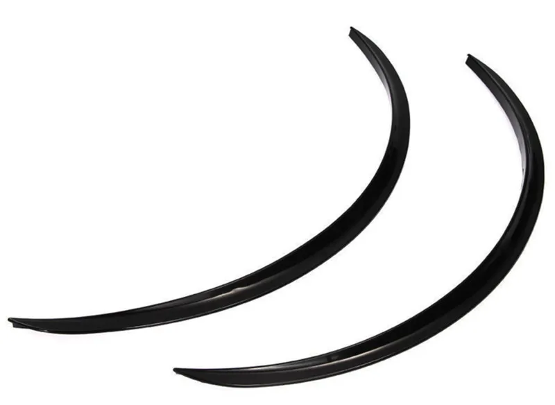 4 шт. Автомобильная Арка колеса брови полосы крыло вспышки протектор полосы черный углеродное волокно подходит для Subaru Impreza WRX STi XV