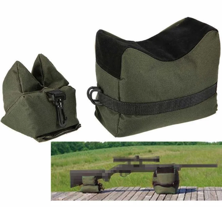 

Hunting Gun Accessories Unfilled Dead Shot Front & Rear Shooting Bag Gun Shooting Rest Rifle Shotgun Target Tactical Bench Stand
